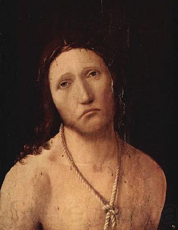 Antonello da Messina Ecce Homo Spain oil painting art